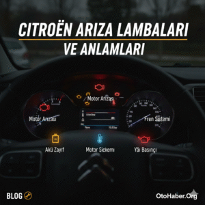 Citroen Arıza Lambaları ve Anlamları (Resimli Anlatım)