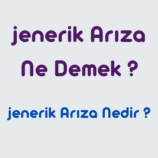 Jenerik-Ar1za-Nedir