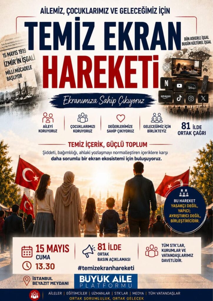 AKK Başkanı Yılmaz’dan “Temiz Ekran Hareketi”ne destek