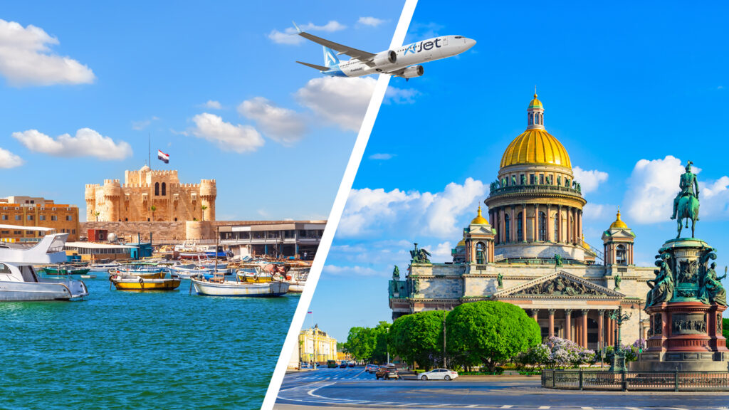 AJet; İstanbul-İskenderiye ve Ankara-St. Petersburg seferlerine başlıyor