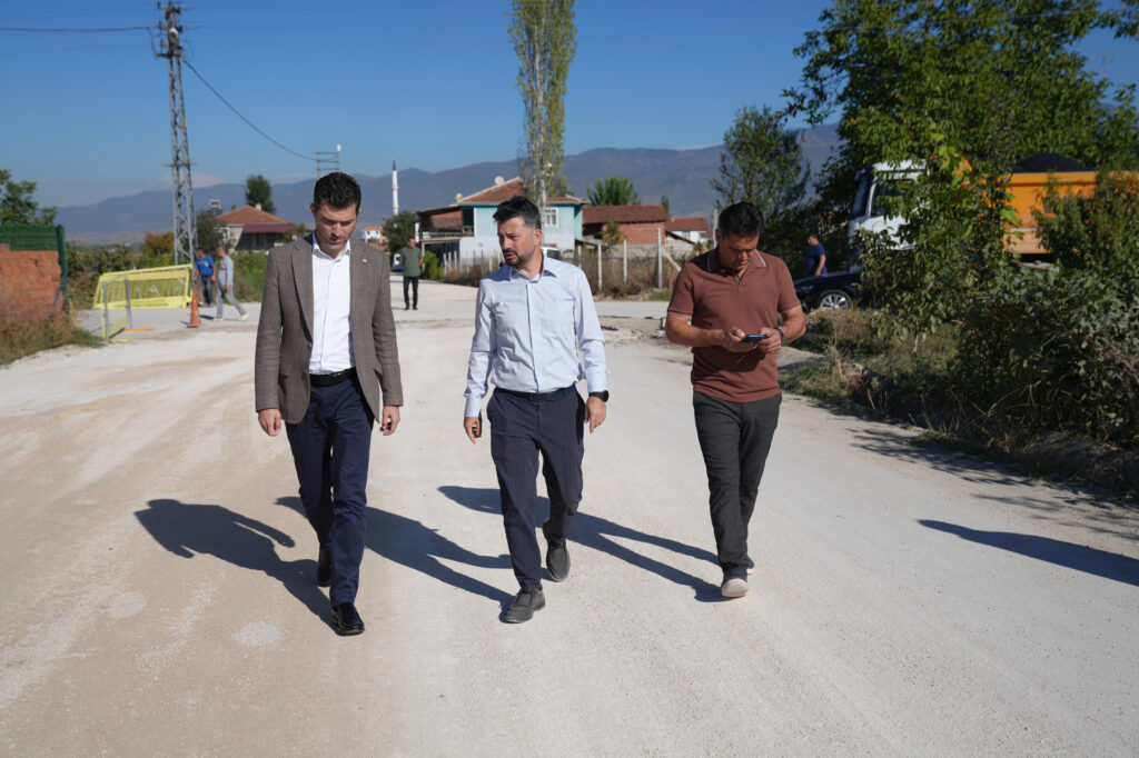 Erbaa’da ulaşım konforu artıyor: Eski Tokat yolu yenileniyor