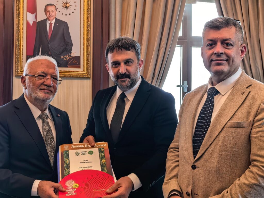 Ankara Kent Konseyi’nden AK Parti Genel BaşkanVekili Elitaş’a ziyaret