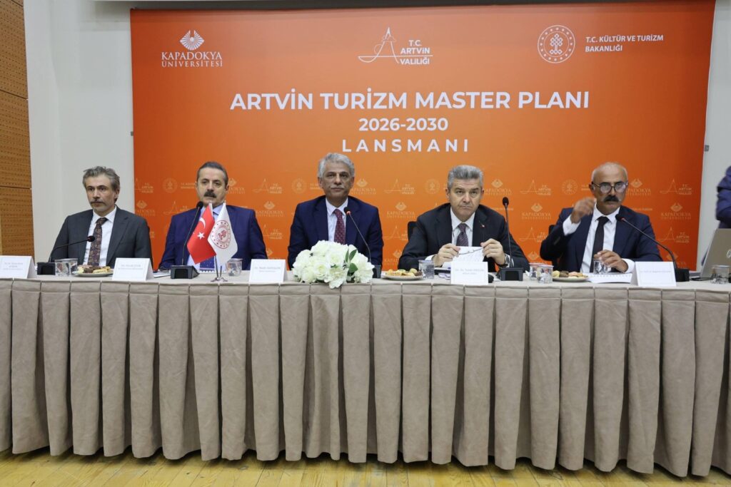 Artvin’de “2026-2030 Artvin Turizm Master Planı Çalıştayı” lansmanı gerçekleştirildi