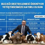 AK Parti Kars Milletvekili Adem Çalkın’dan müjde