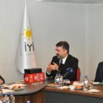 AKK Başkanı Yılmaz İyi Parti Genel Başkanı Dervişoğlu’nu ziyaret etti