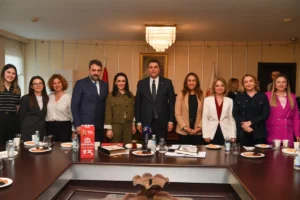 AKK Başkanı Yılmaz’dan Demokrat Parti Genel Başkanı Uysal'a ziyaret