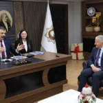 İçişleri Bakanı Çiftçi, daha önce kaymakamlık yaptığı Gülağaç’a ziyarette bulundu