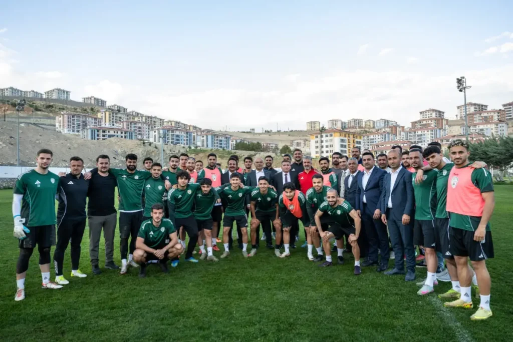 Başkan Er’den Malatya Yeşilyurtspor'a moral ziyareti