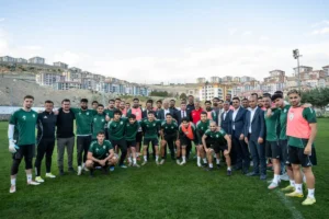 Başkan Er’den Malatya Yeşilyurtspor'a moral ziyareti