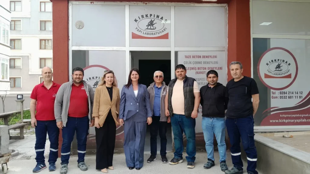 Başkan Gencan'dan kadın girişimci Eraslan'a anlamlı ziyaret
