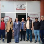 Başkan Gencan'dan kadın girişimci Eraslan'a anlamlı ziyaret