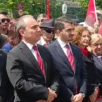 Çankaya'da milli mücadelenin 107. yılında 19 Mayıs töreni yoğun katılımla gerçekleşti