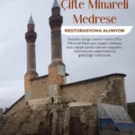 Çifte Minareli Medresede Restorasyona Alınıyor