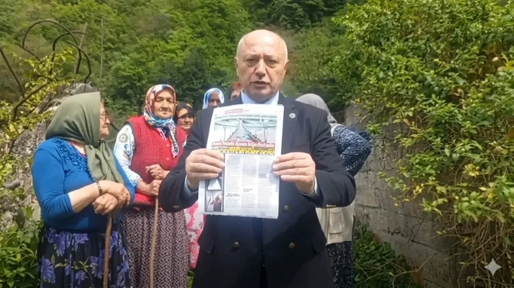 Dokuzkonak Köylüsünün "Sırat Köprüsü" Çilesi