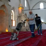 Elazığ Belediyesi'nden kurban bayramı öncesi dezenfeksiyon çalışması