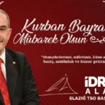Elazığ TSO Başkanı Alan’dan Kurban Bayramı mesajı