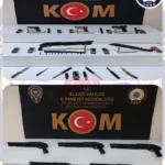 Elazığ’da kaçak siah operasyonu: Çok sayıda silah ve mühimmat ele geçirildi