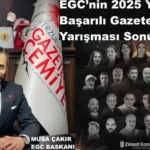 Erzurum Gazeteciler Cemiyeti 2025 Başarılı Gazeteciler Yarışması sonuçları açıklandı