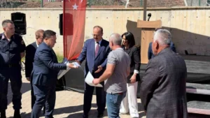 Haymana ilçesinde "Köye Dönüş" projesi kapsamında, vatandaşlara kura usulüyle arsa dağıtımı yapıldı