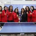 Kars sporuna bir gurur daha: Yurt Lig Masa Tenisi Takımı Türkiye Üçüncüsü oldu