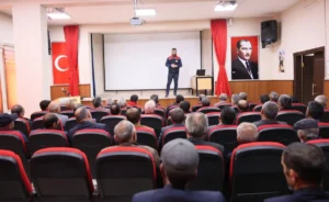 Kars'ta üreticilere tasarruflu sulama ve kırsal kalkınma destekleri anlatıldı