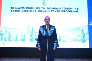 KTÜ'den Bakan Uraloğlu'na Fahri Doktora Ünvanı
