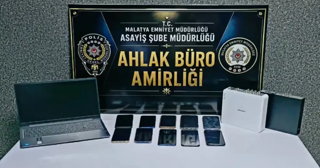 Malatya’da fuhuş operasyonu: 4 şüpheli gözaltında