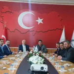 Saadet Partisi Heyeti Kars Ticaret ve Sanayi Odası'nı ziyaret etti