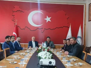 Saadet Partisi Heyeti Kars Ticaret ve Sanayi Odası'nı ziyaret etti
