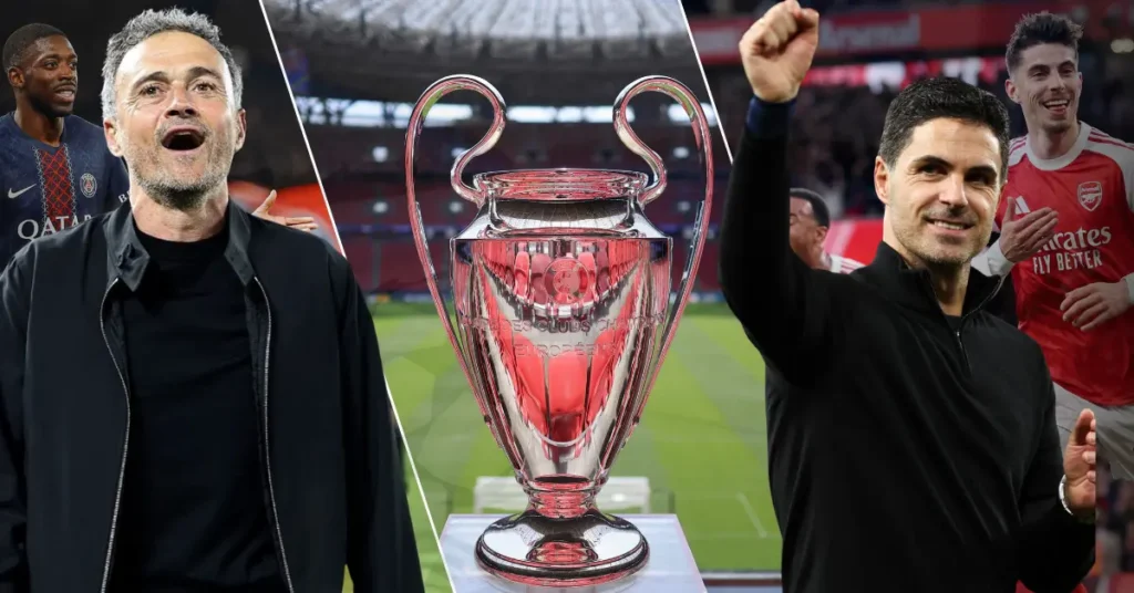 Şampiyonlar Ligi'nde dev final: PSG ile Arsenal karşı karşıya