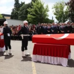 Tekirdağ Çorlu’da iki şehit polis için tören düzenlendi