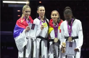 Türk tekvandosunun altın kızı Avrupa’yı fethetti