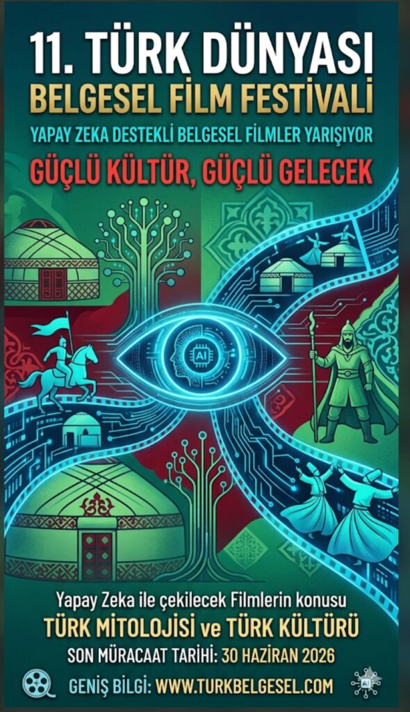 Türk Dünyası Belgesel Film Festivali’nde bir ilk: Yapay zeka kategorisi geliyor!