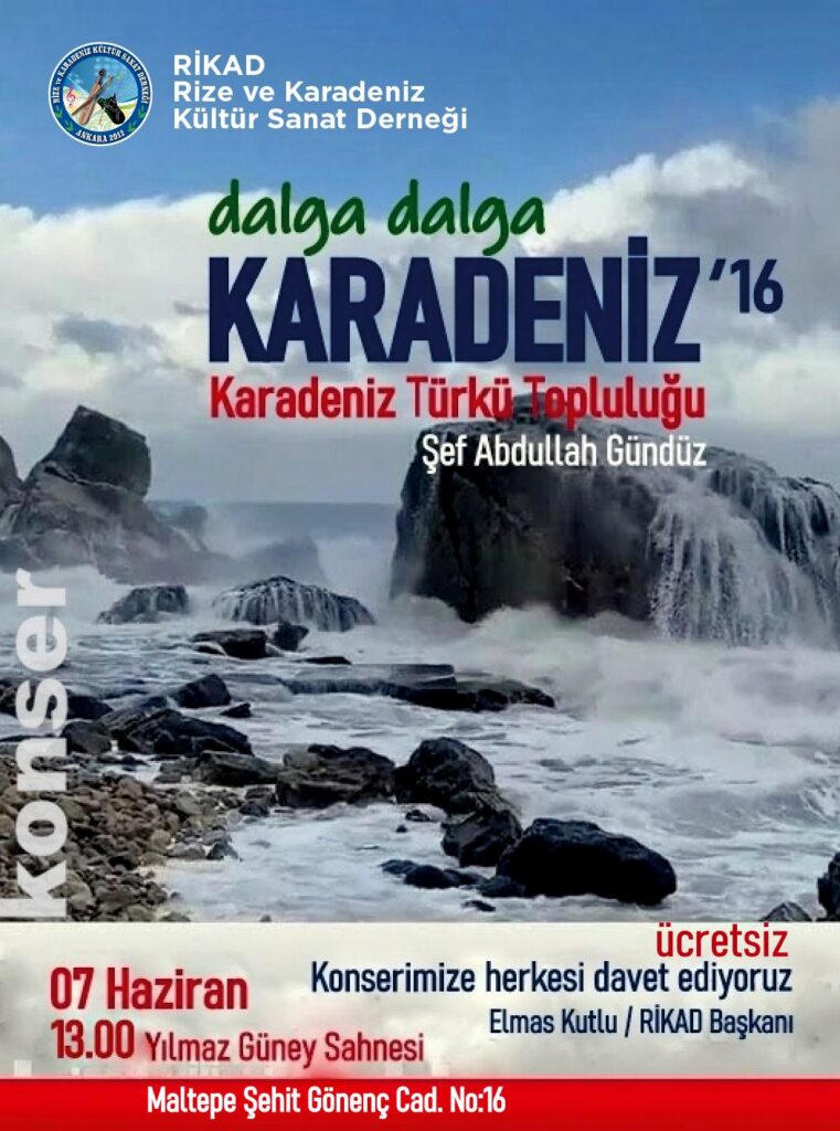 Türkiye’nin en uzun soluklu Karadeniz Türkü Topluluğu konserlerine devam ediyor