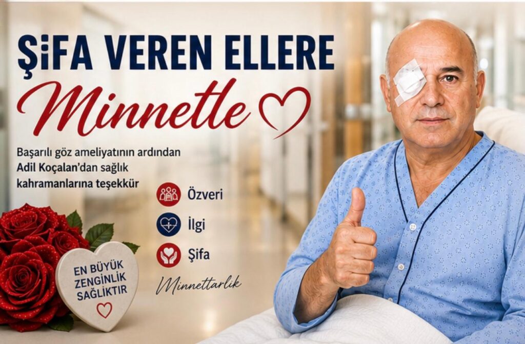 Adil Koçalan’dan Bakırköy Dr. Sadi Konuk Hastanesi’nin sağlık kahramanlarına teşekkür