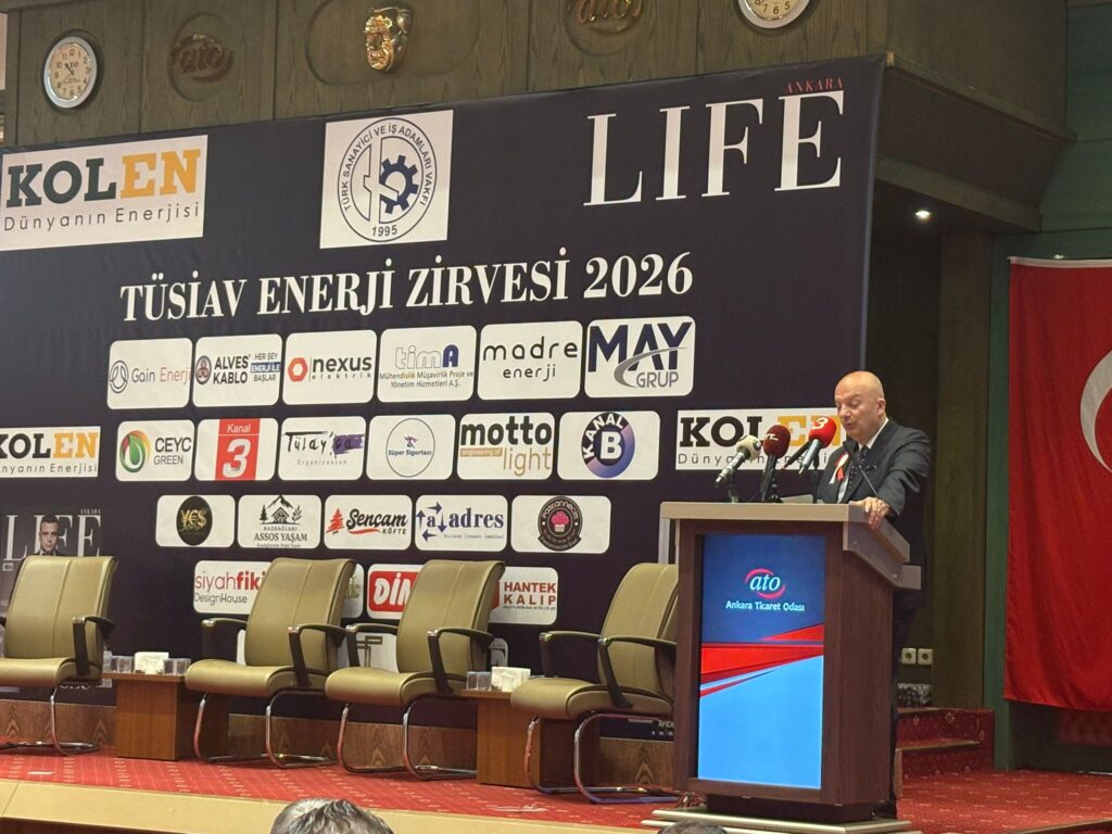 TÜSİAV Başkanı Sarıtoprak: “Enerji, ülkemizin geleceği için fevkalade önemli”