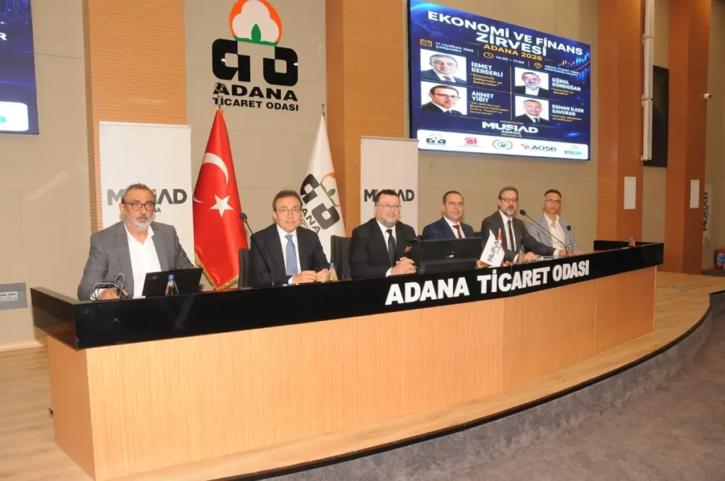 Adana'da ekonomi zirvesi: İş dünyası geleceğe finansla hazırlanıyor