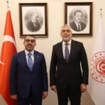 AK Parti Kars Milletvekili Adem Çalkın, Bakan Işıkhan’a ziyarette bulundu