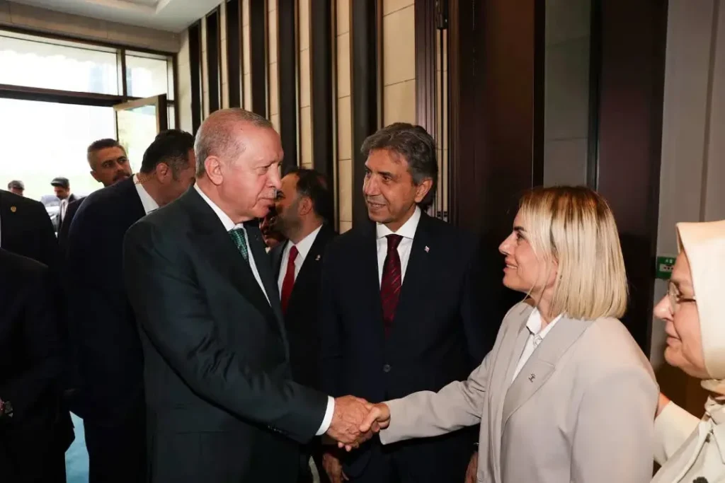 Akçakoca Belediye Başkan Vekili Ünal, Cumhurbaşkanı Erdoğan’la görüştü