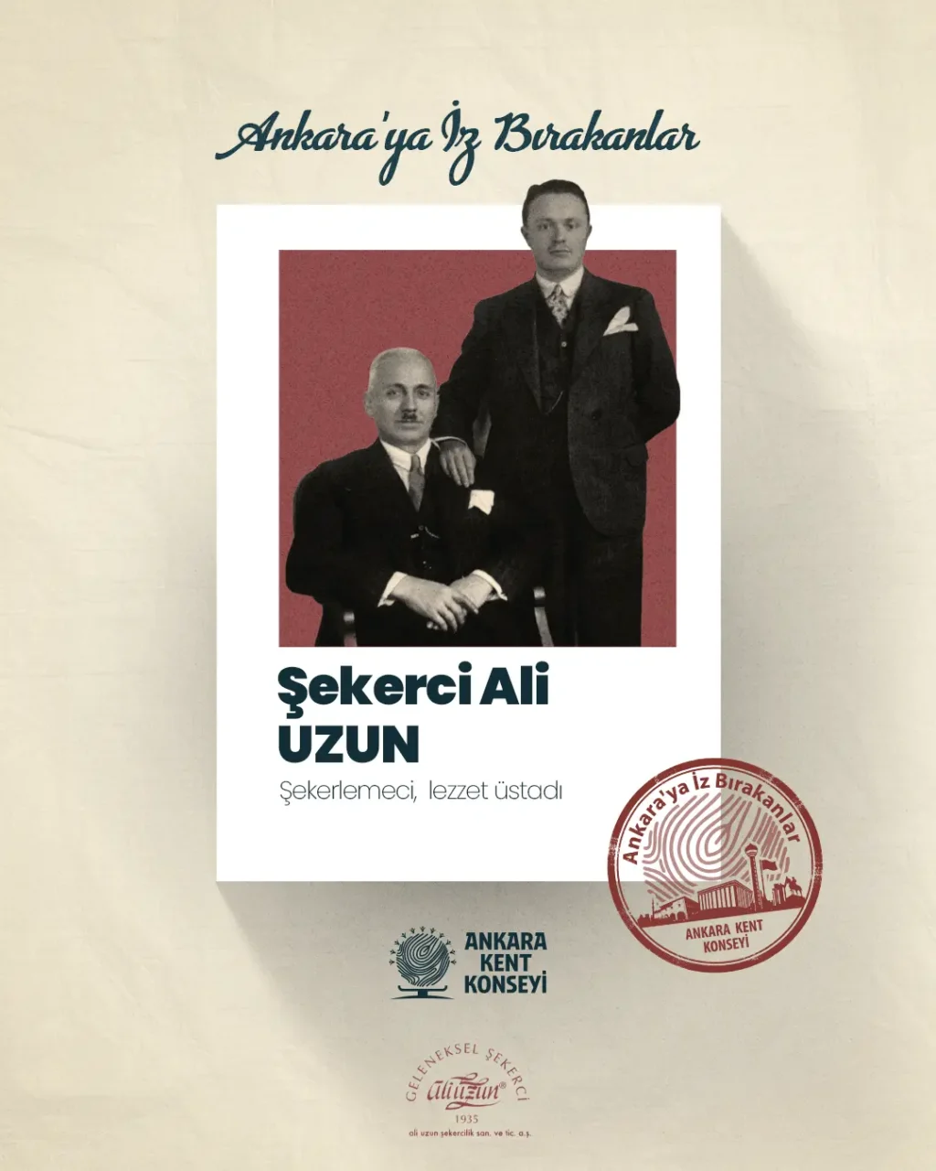AKK Ankara'ya İz Bırakanların konuğu Şekerci Ali Uzun oldu