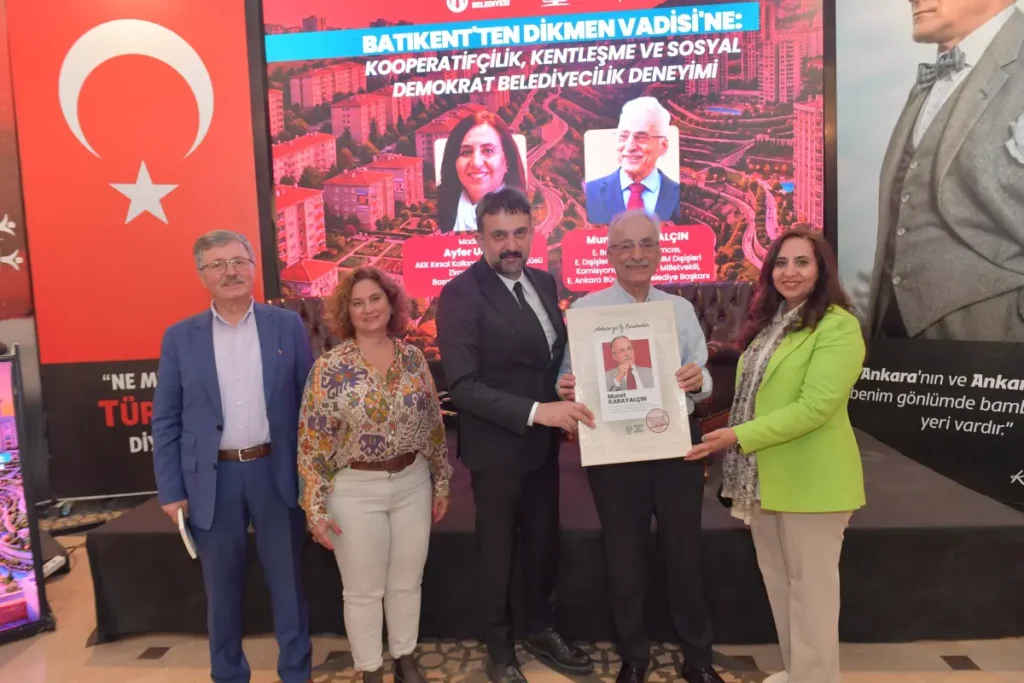 AKK Türk siyasetinin mihenk taşlarından Murat Karayalçın'ı ağırladı
