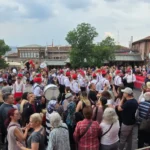 Ankara Kalesi’nde şenlik coşkusu yağmura rağmen yüzleri güldürdü