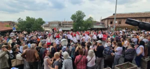 Ankara Kalesi’nde şenlik coşkusu yağmura rağmen yüzleri güldürdü