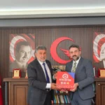 Ankara Kent Konseyi Başkanı Halil İbrahim Yılmaz Milli Yol Partisi Genel Başkanı Remzi Çayır'ı ziyaret etti
