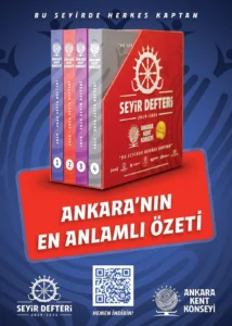 Ankara Kent Konseyi'nin 2019-2025 dönemini anlatan "Seyir Defteri" yayımlandı
