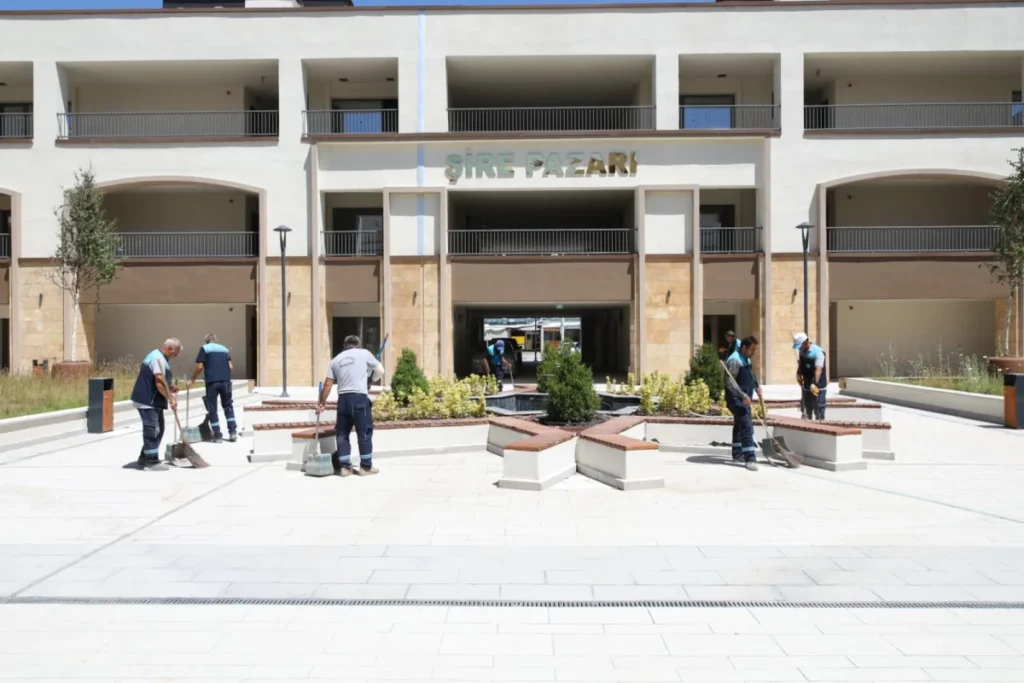 Battalgazi Belediyesi'nden esnafa temiz çalışma ortamı