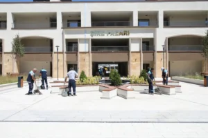 Battalgazi Belediyesi'nden esnafa temiz çalışma ortamı