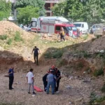 Battalgazi zabıtasından inşaat firmasına cezai işlem