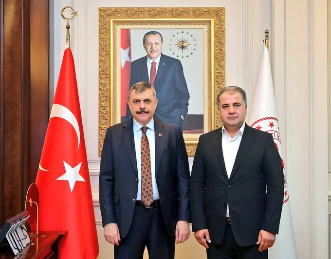 yönetim kurulu üyesi Aksan’dan Bakan Çiftçi’ye ziyaret