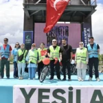 Çorum’da pedallar sağlıklı yaşam için çevrildi